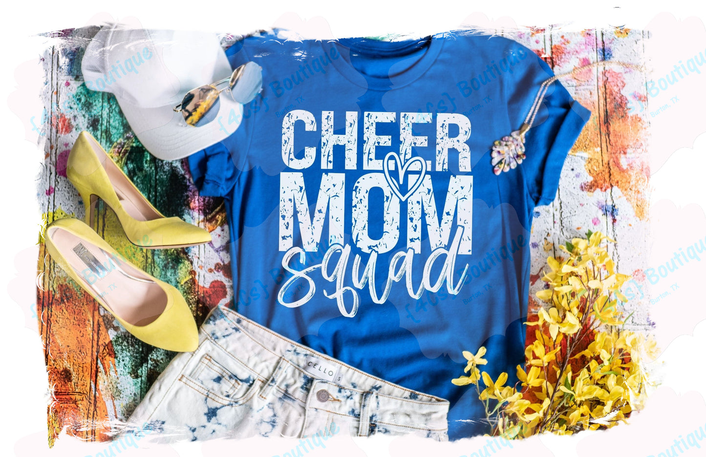 Cheer Mom Squad Shirt