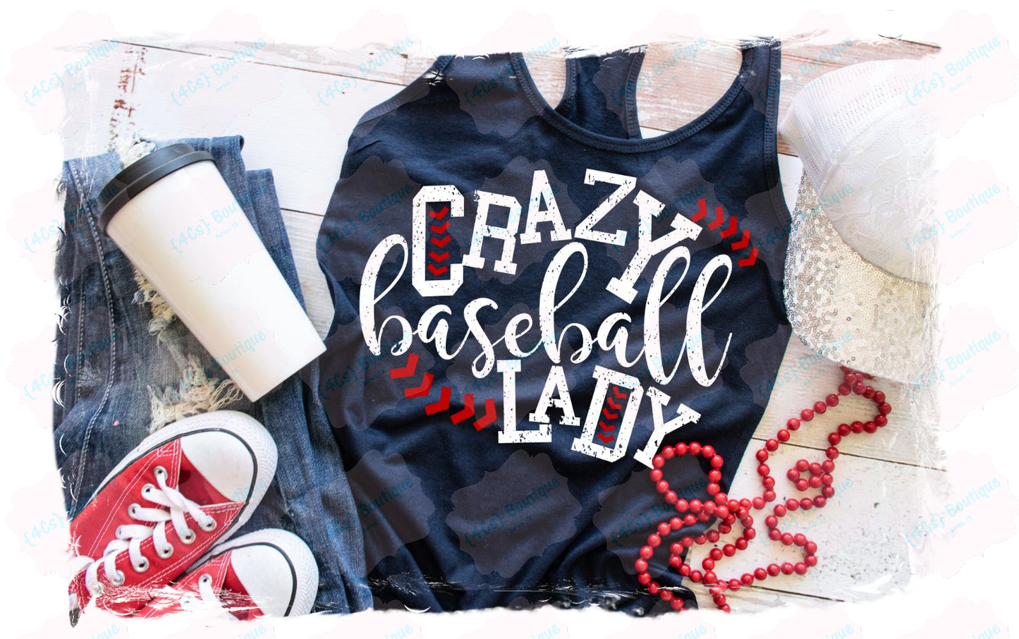 Crazy Baseball Lady Shirt