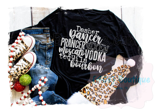 Dasher Dancer Prancer Vixen... Shirt