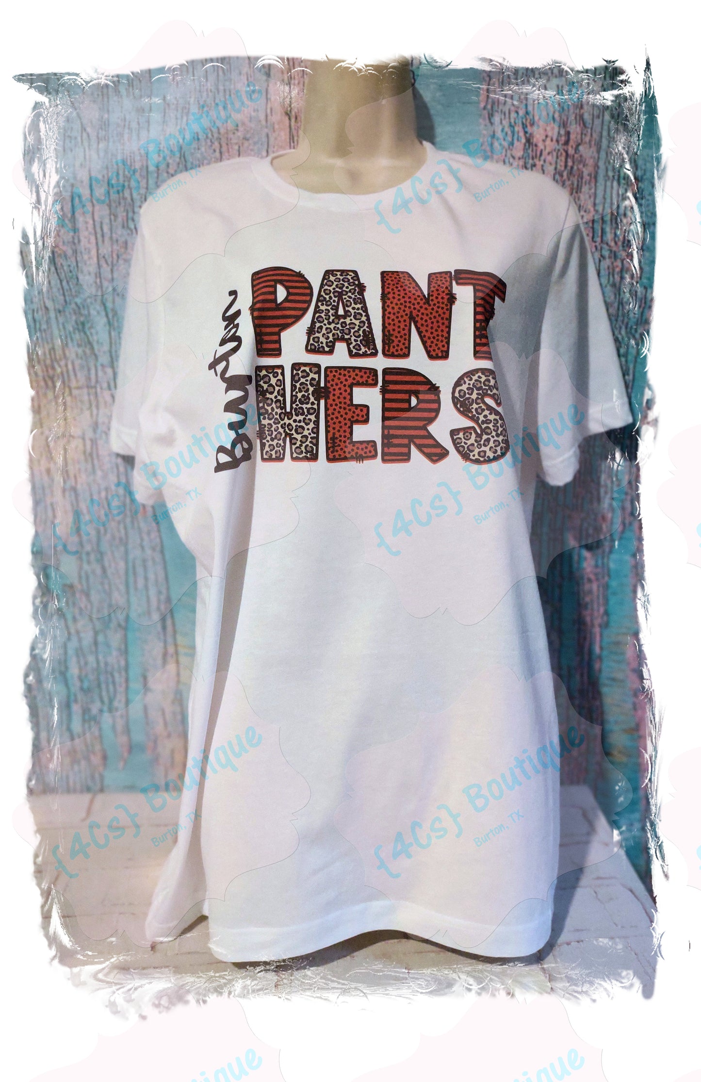 Burton Panthers (4Cs Boutique Exclusive Design) Sublimation Shirt