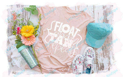 Float Drink Tan Repeat Shirt