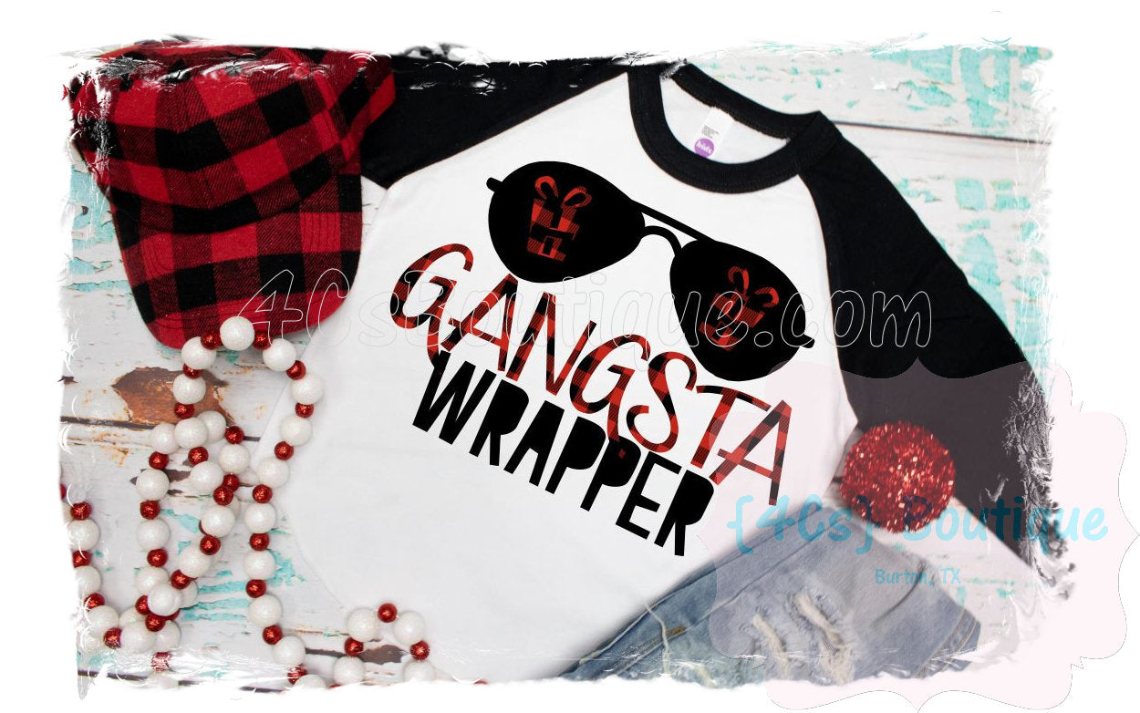 Gangsta Wrapper Kids Shirt