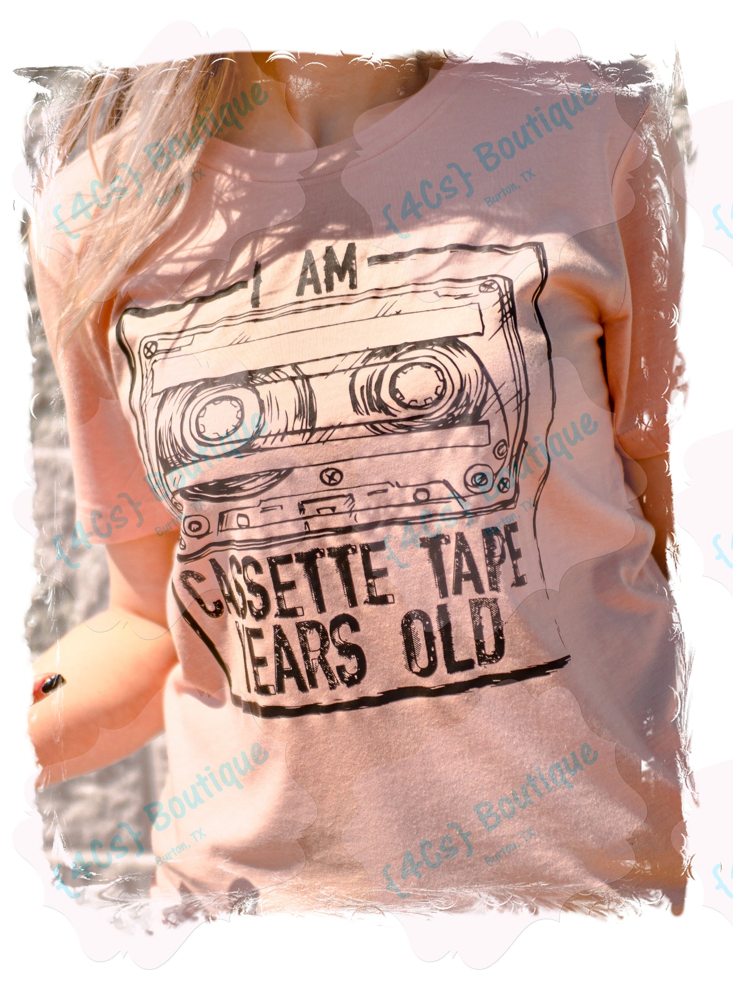 I Am Cassette Tape Years Old Shirt