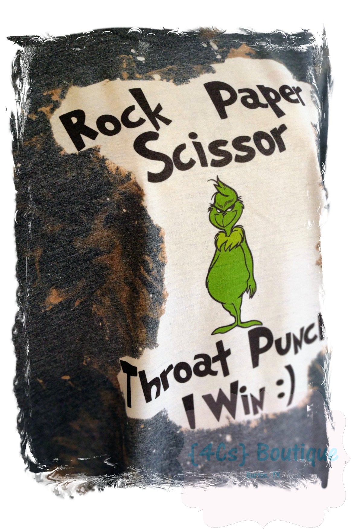 Rock Paper Scissor Throat Punch I Win Sublimation Shirt