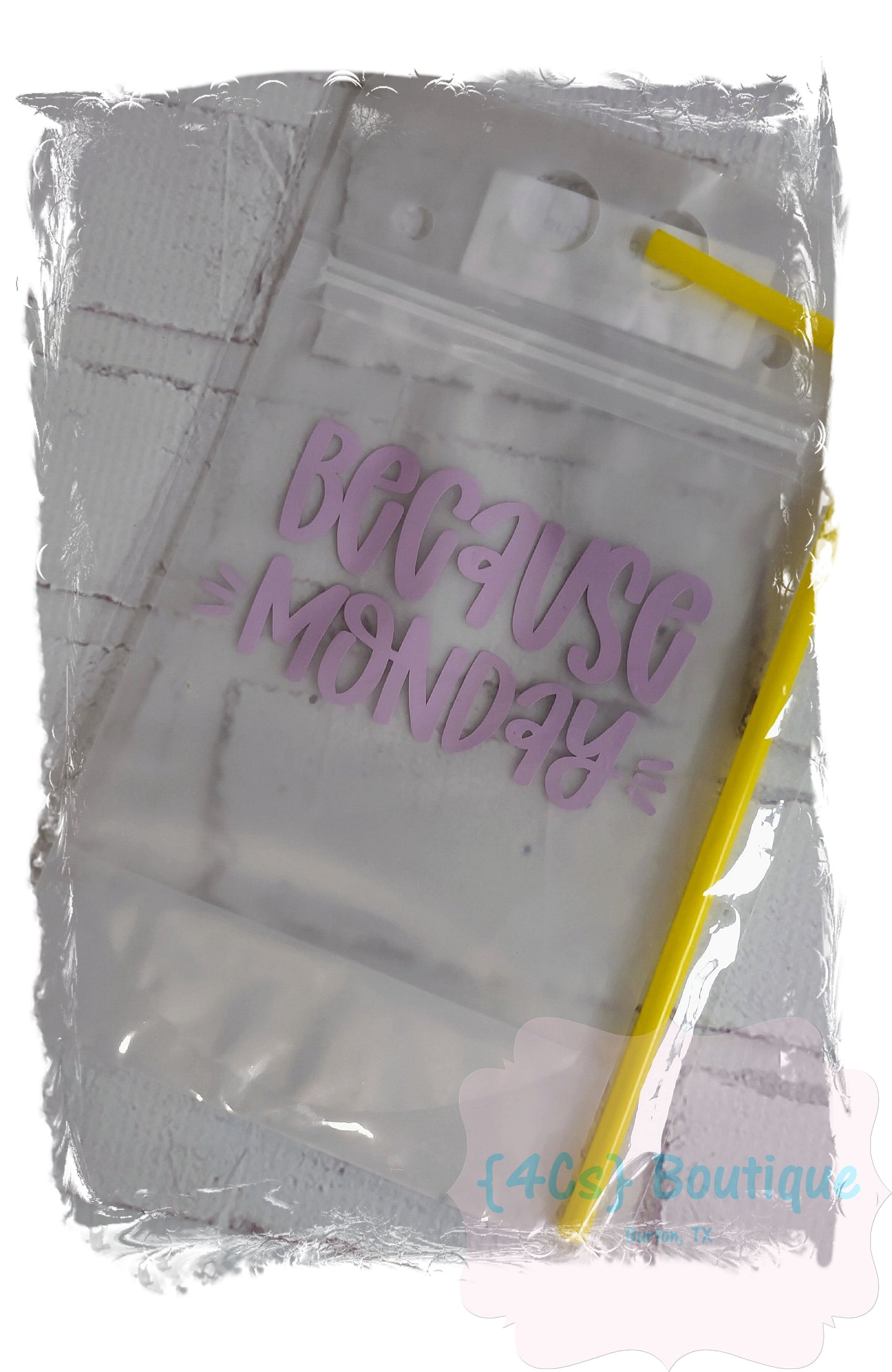 Because Monday (Light Purple) Adult Drink Pouch