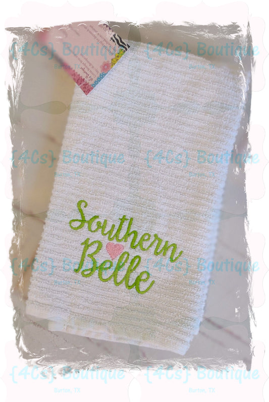 Southern Belle Dish Towel
