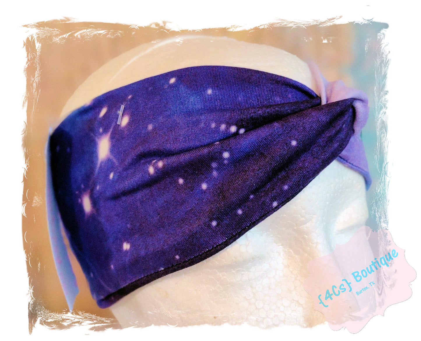 Galaxy Turban Headband for Women