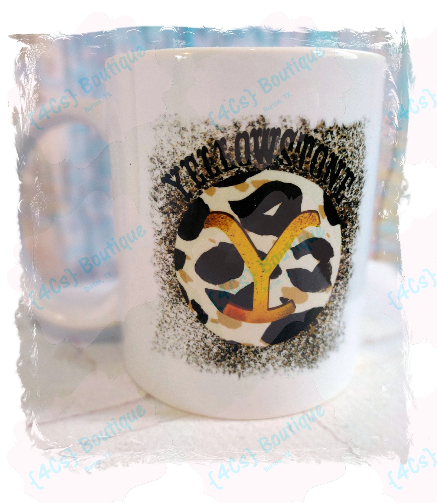 Yellowstone 11 oz (Right Handed) Coffee Mug