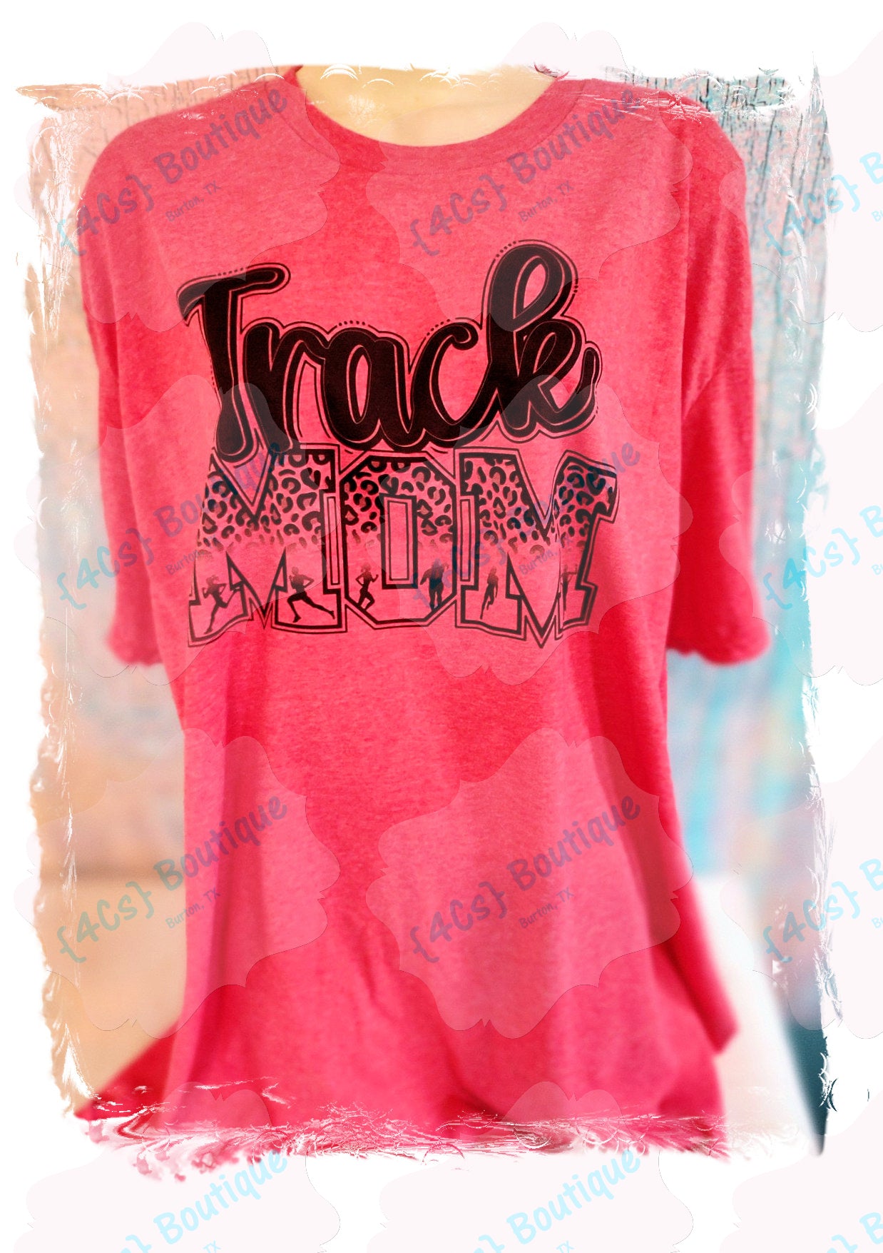 Track Mom Sublimation Shirt | Mom Collection | 4Cs Boutique