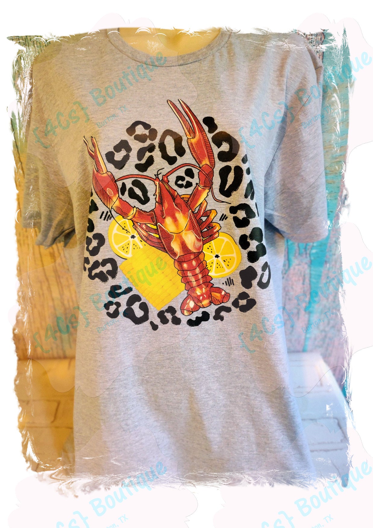 Crawfish Leopard Shirt