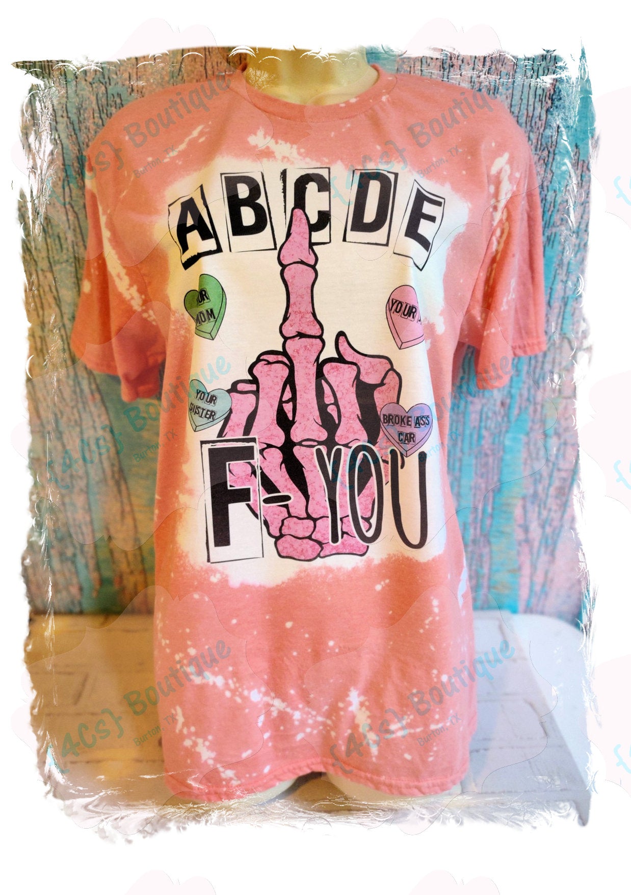 ABCDE F-You Sublimation Shirt