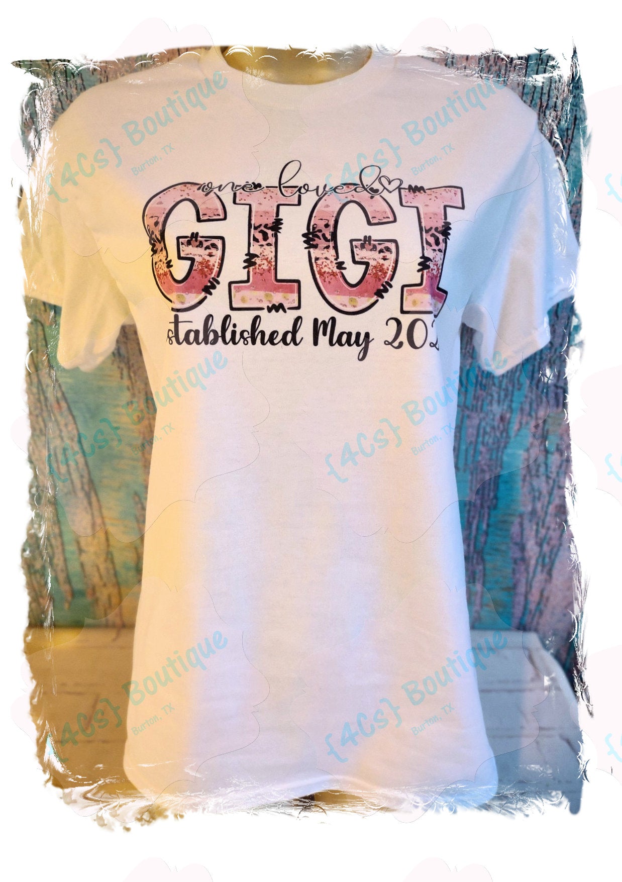 One Loved Gigi Sublimation Shirt