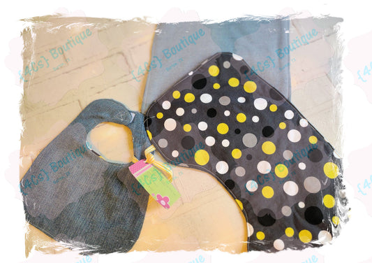 Gray Dots Baby Gift Set