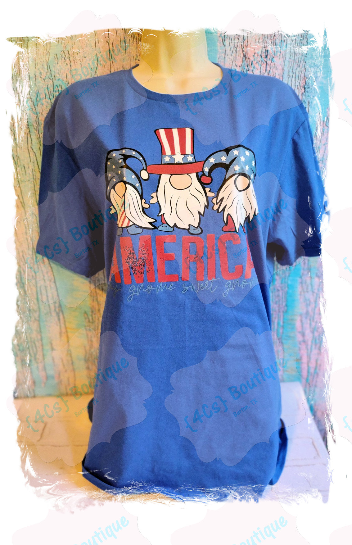 America My Gnome Sweet Gnome Shirt
