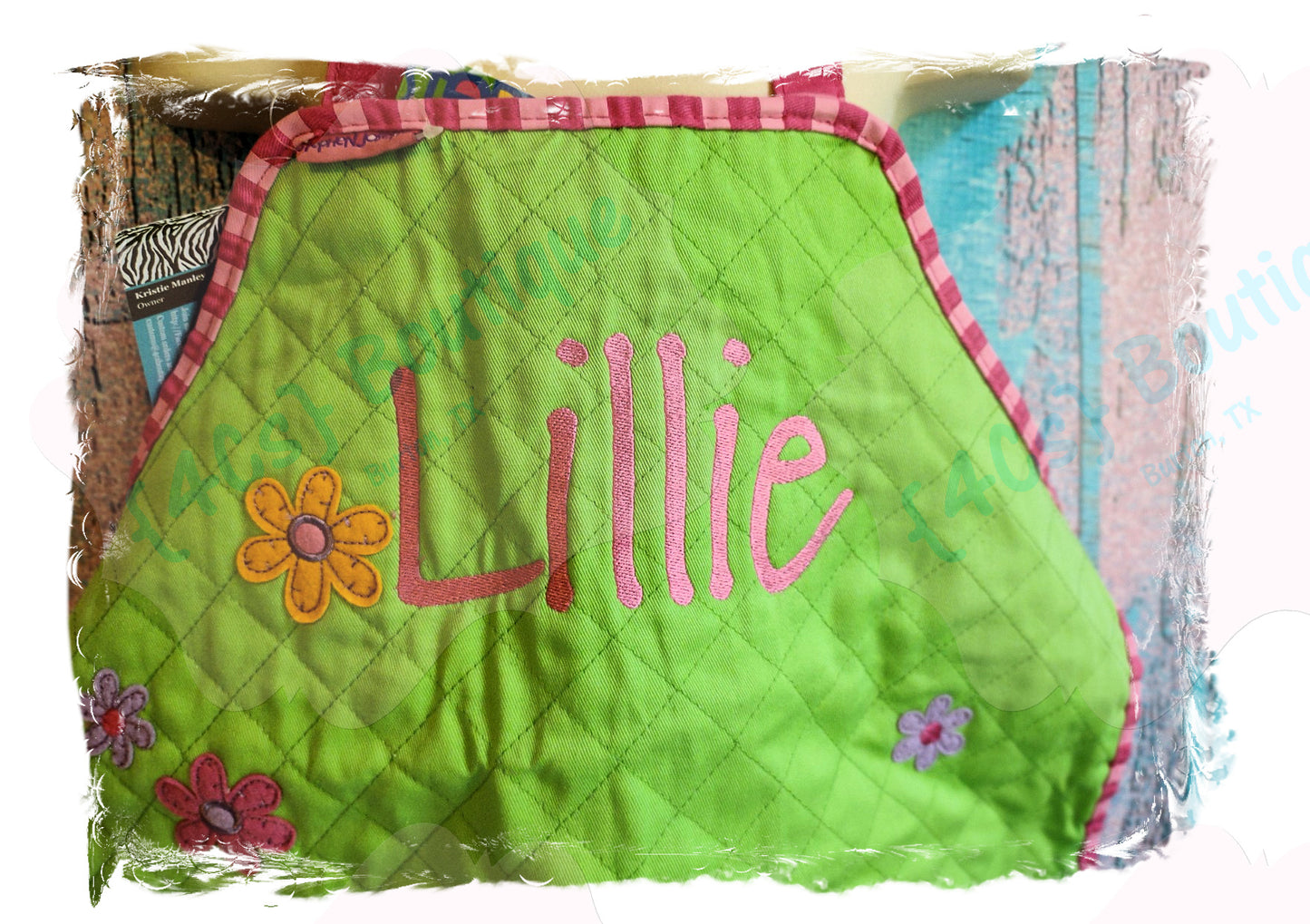 "Lillie" Quilted Child's Stephen Joseph Apron