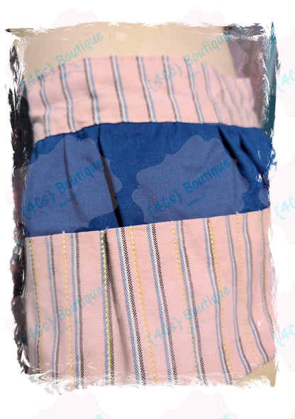 Pink & Blue Crayon Apron