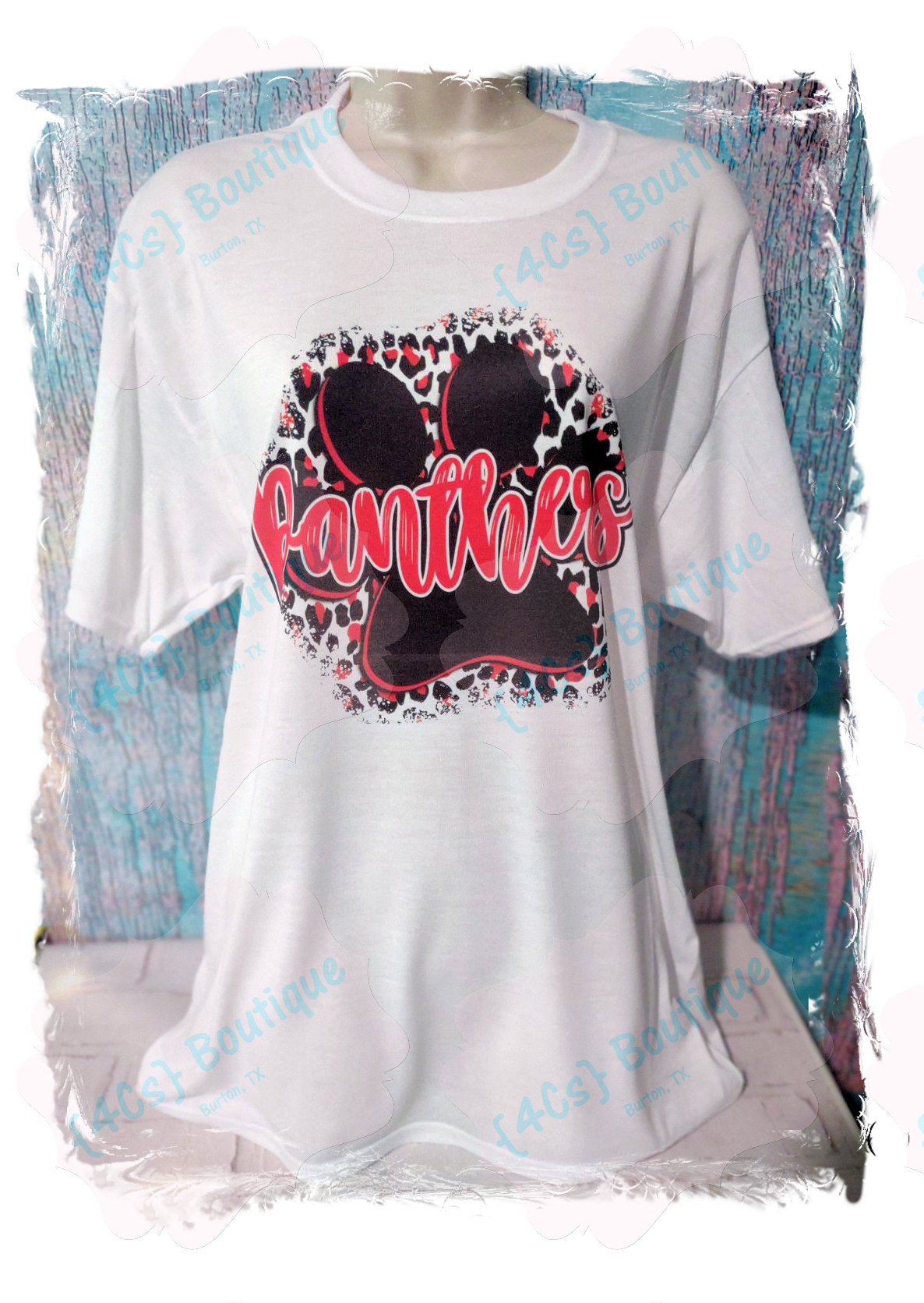 Panthers  Paw Sublimation Shirt