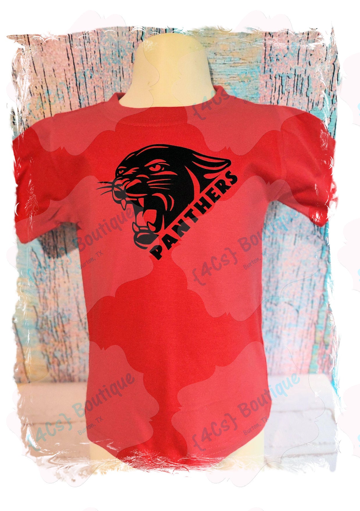 Panthers Head Kids Shirt