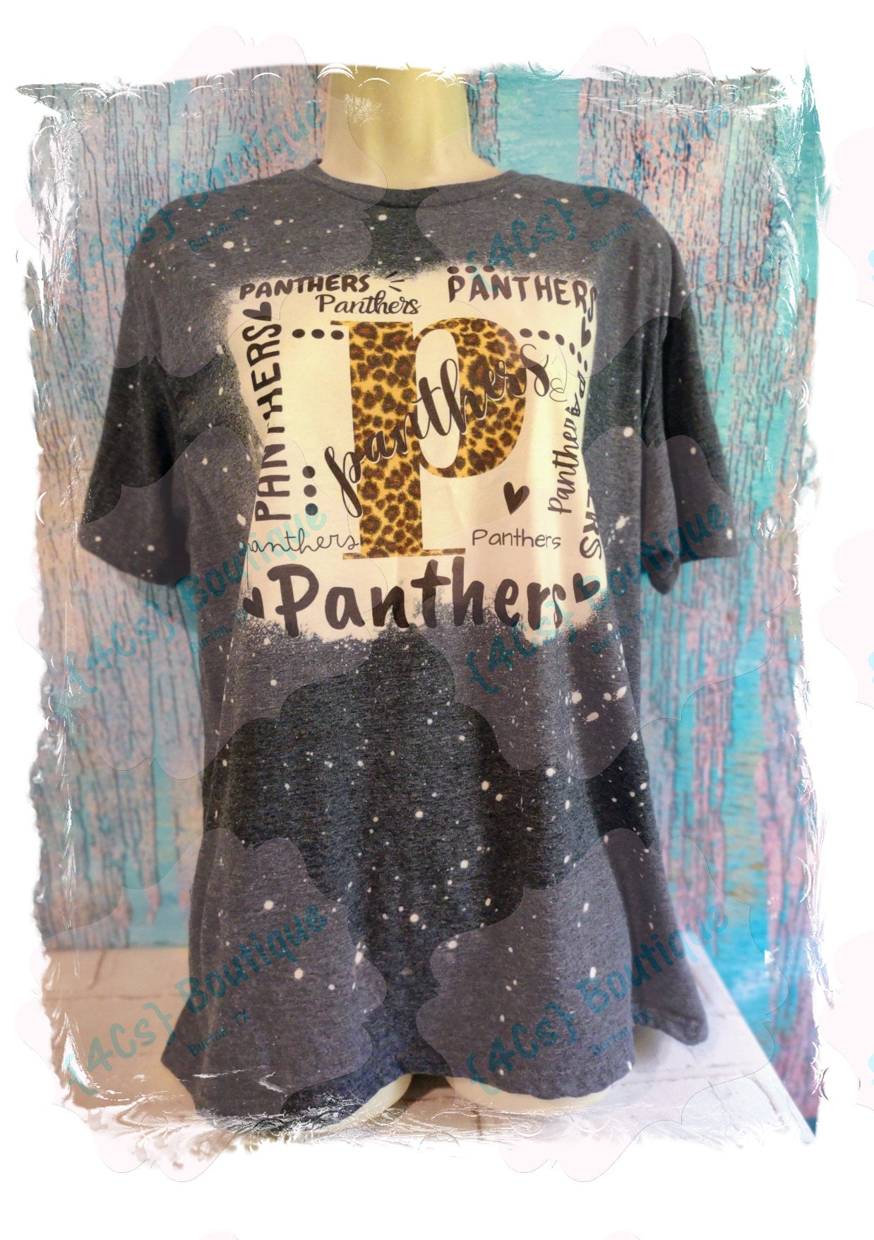 Panthers Cheetah P Sublimation Shirt