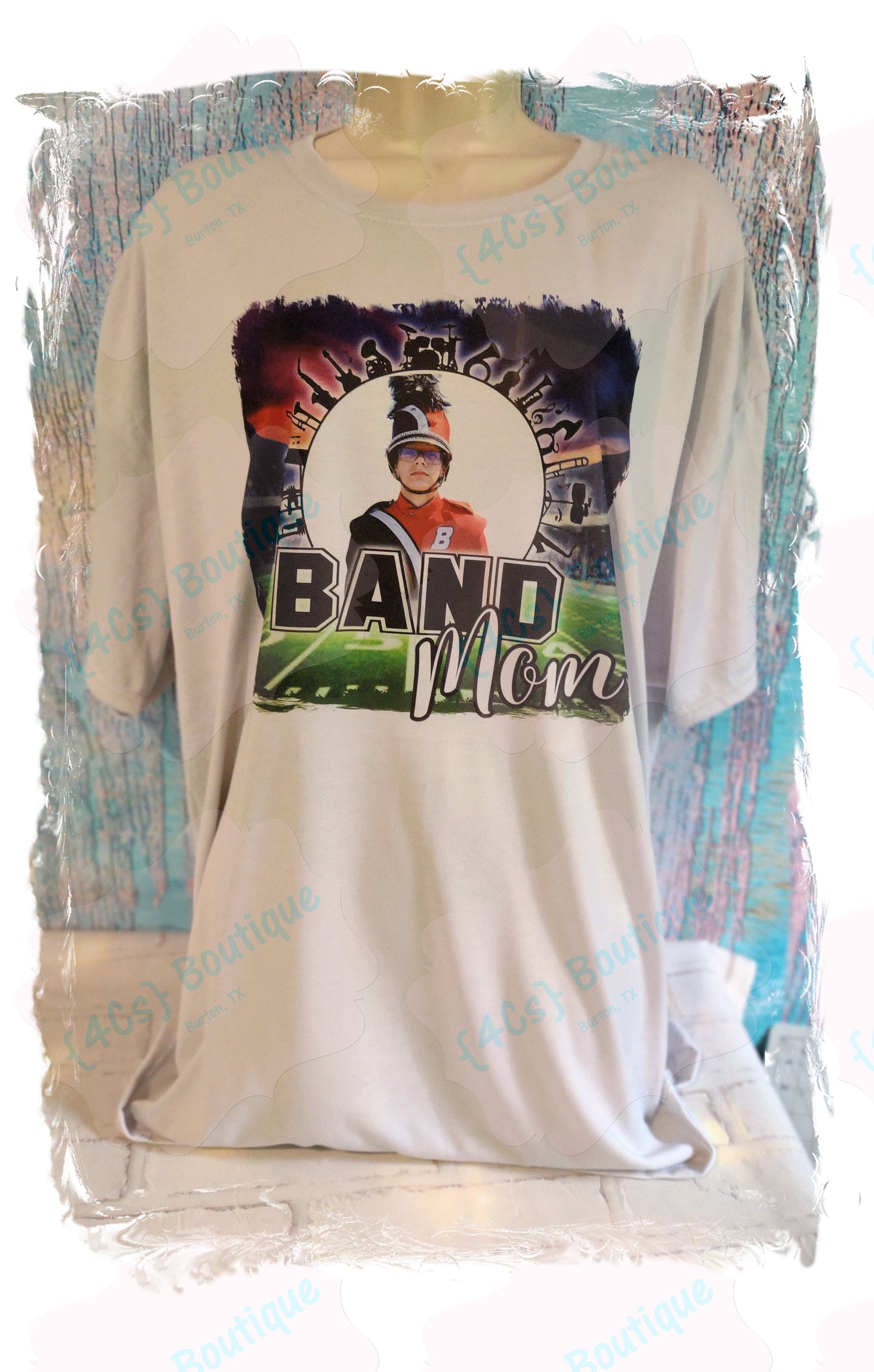 Band Mom (Photo) Sublimation Shirt