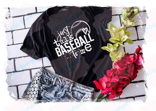 Just Talk Baseball To Be Shirt | Baseball Collection | 4Cs Boutique
