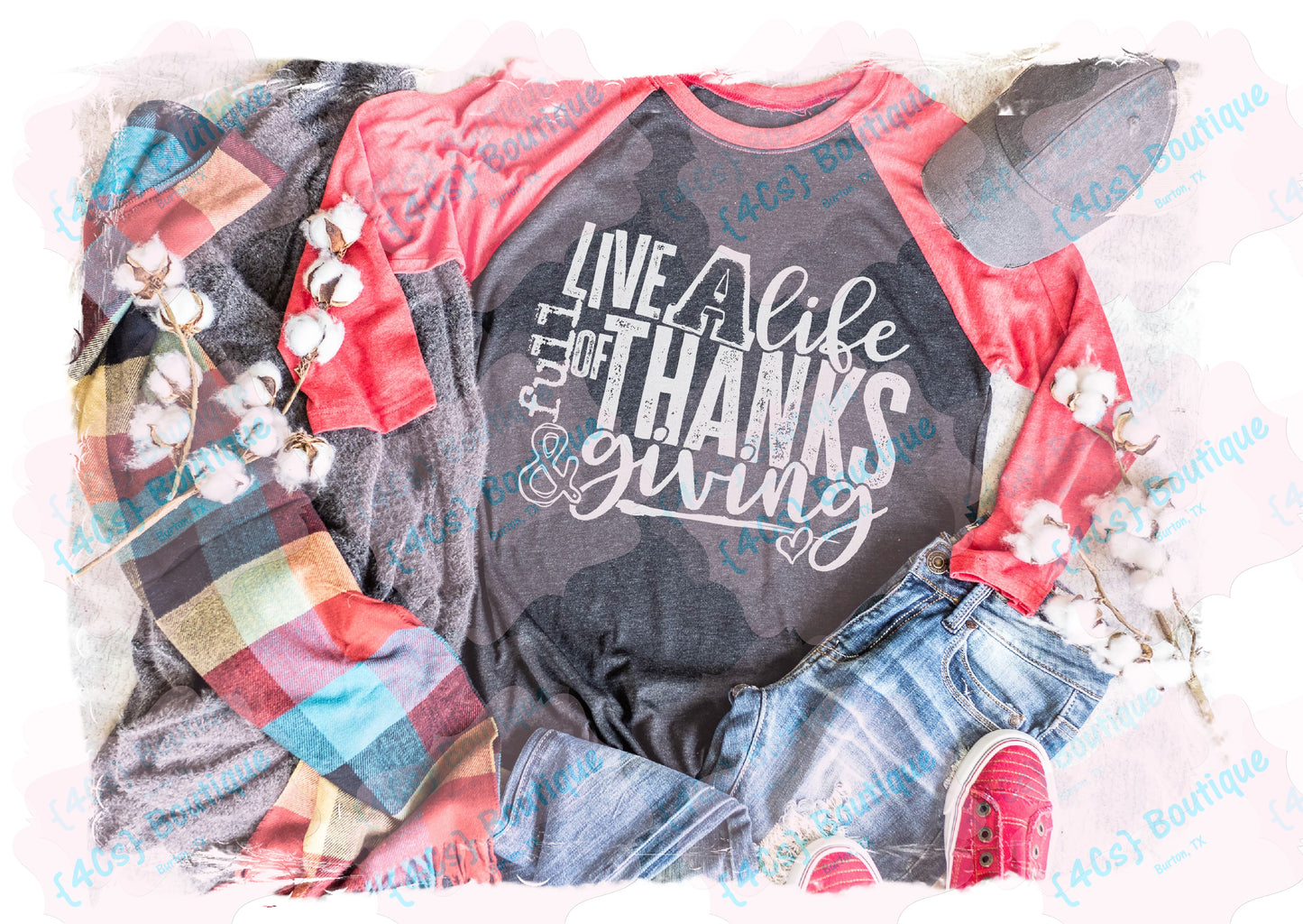 Live A Life Full Of Thanks & Giving Shirt