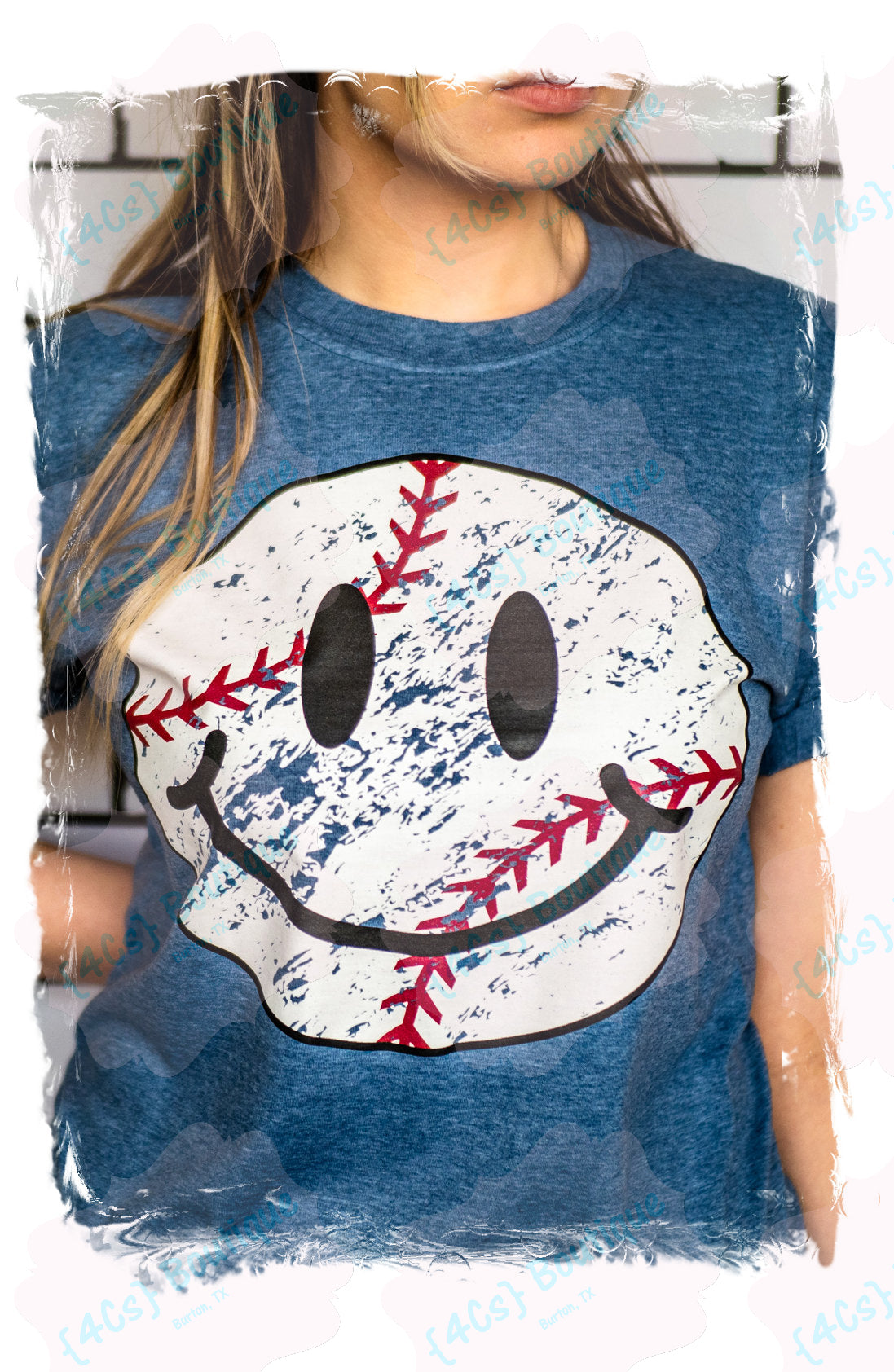 Baseball Smiley Shirt
