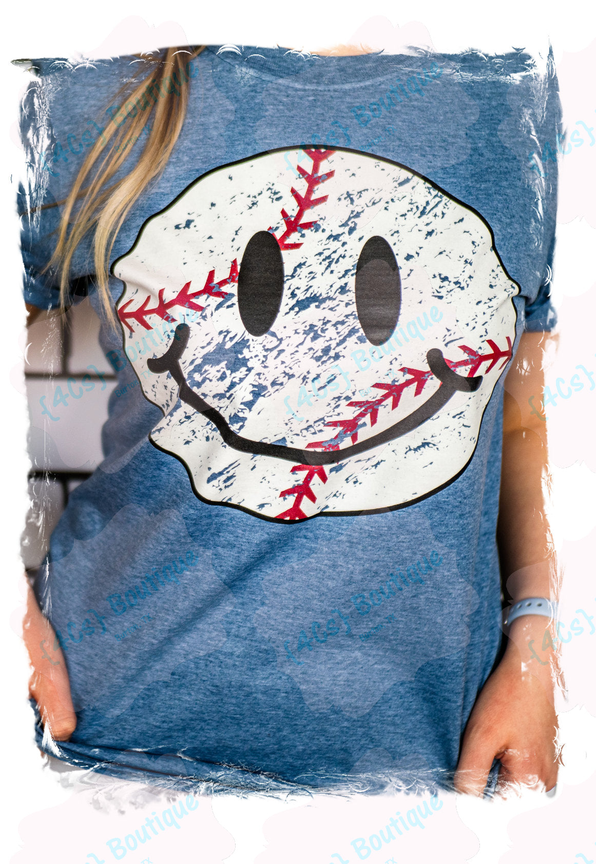 Baseball Smiley Shirt