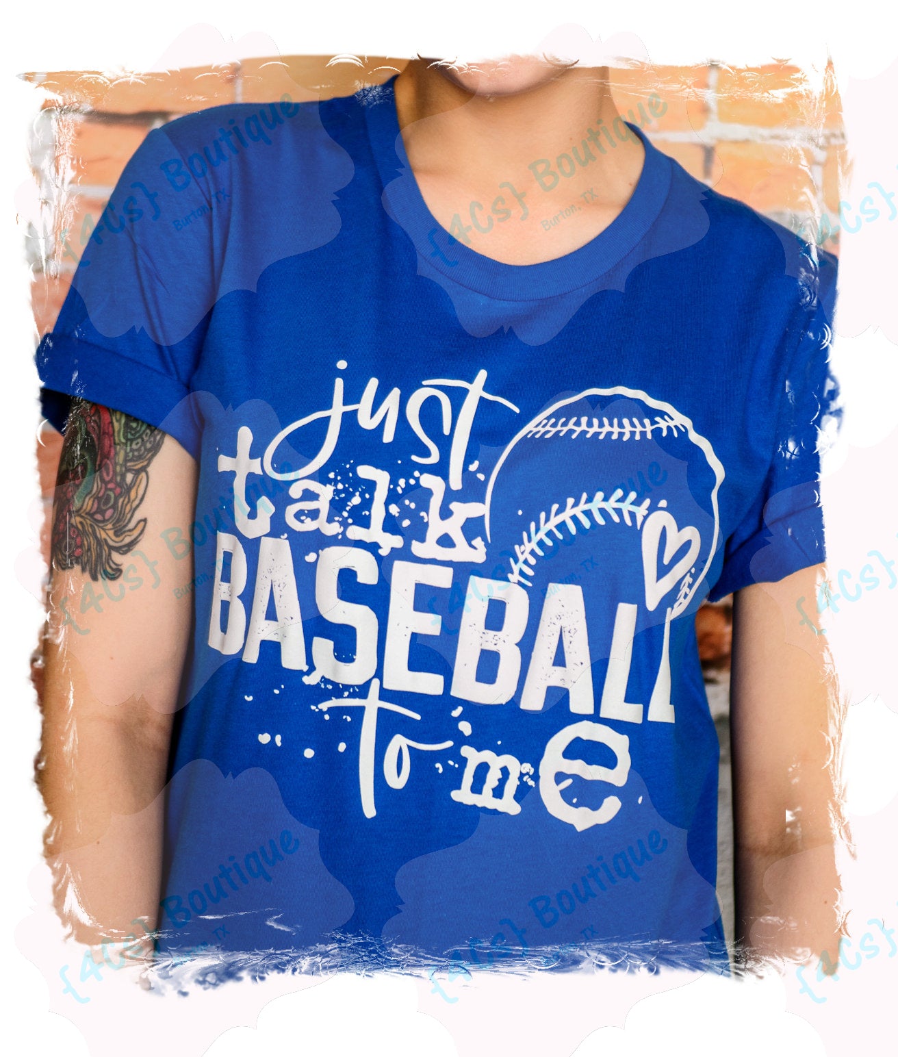 Just Talk Baseball To Be Shirt