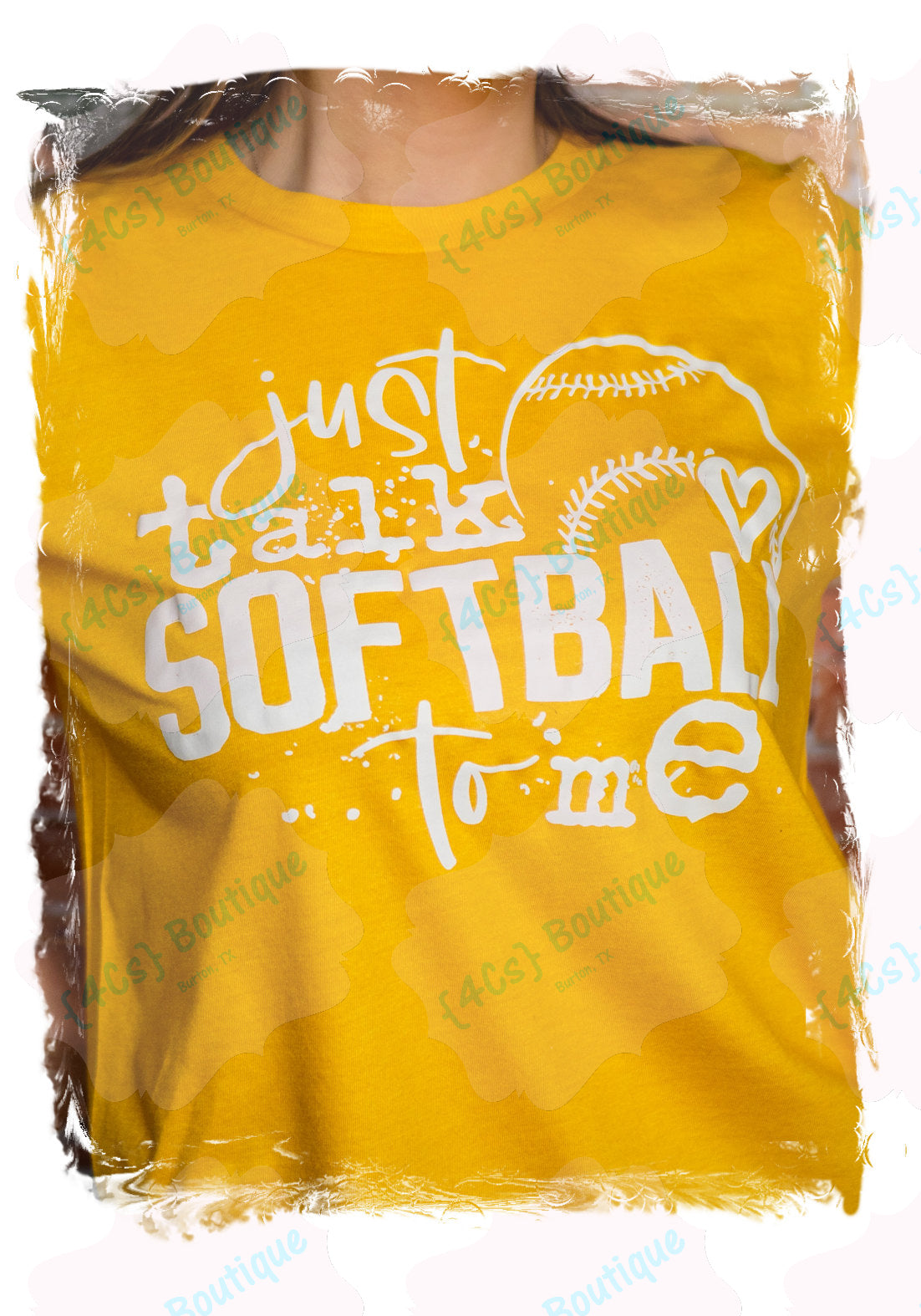 Just Talk Softball To Me Shirt