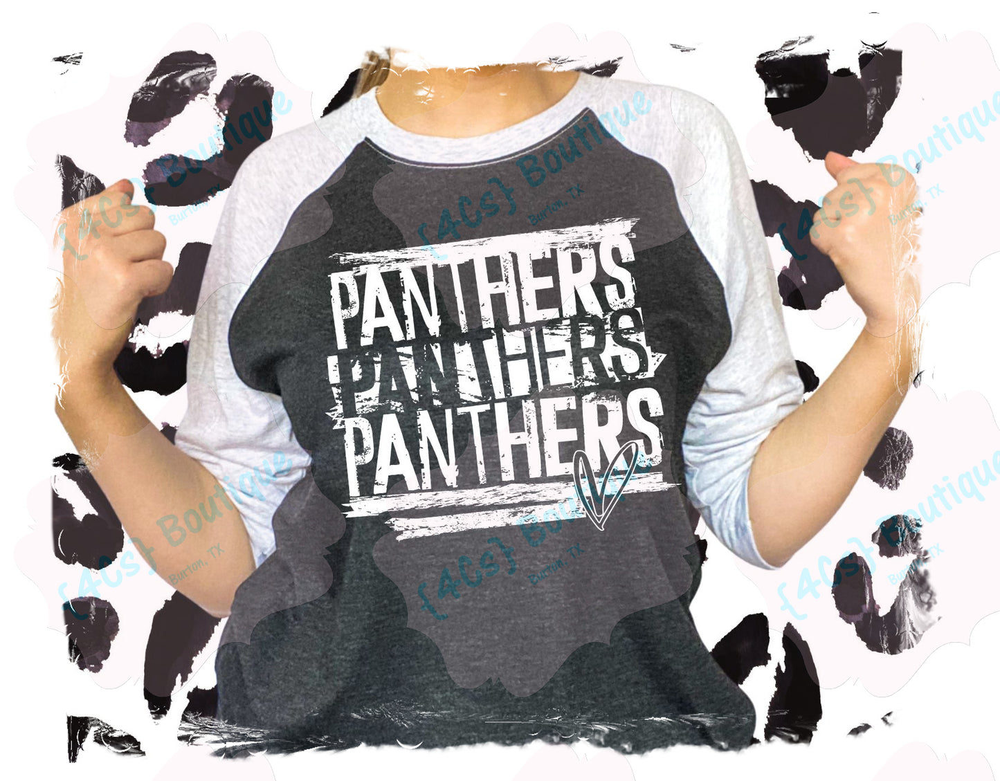 Panthers Grunge Shirt