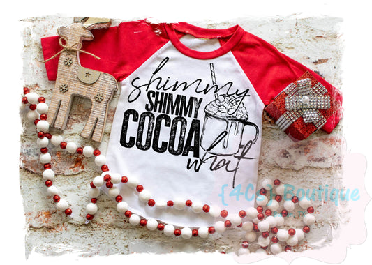 Shimmy Shimy Cocoa What Kids Shirt