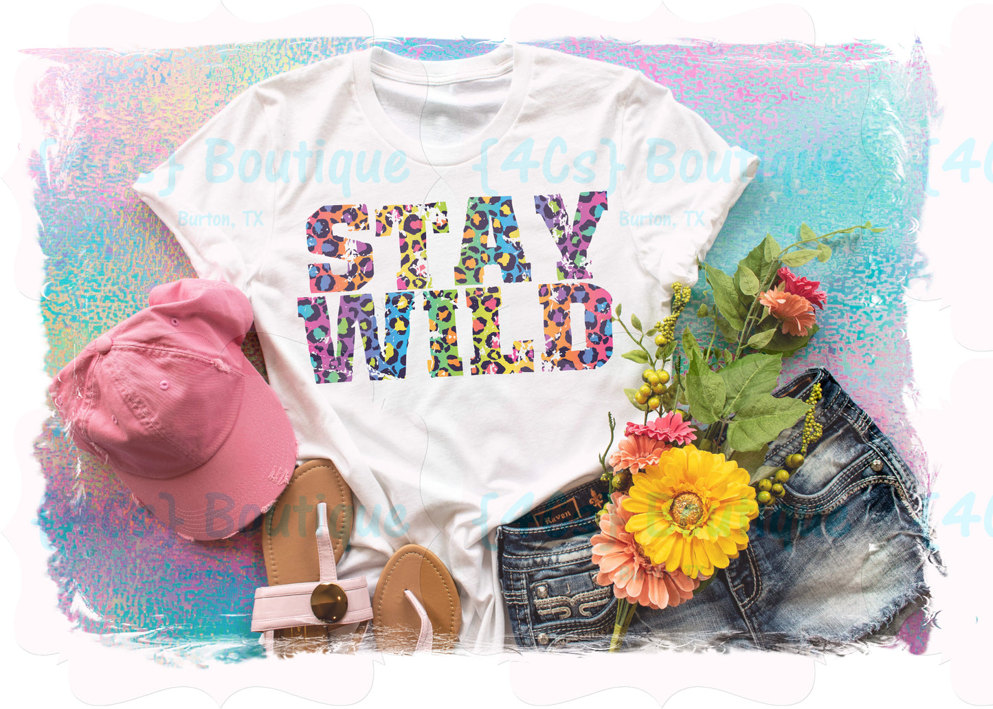 Stay Wild Shirt | 90s Collection | 4Cs Boutique