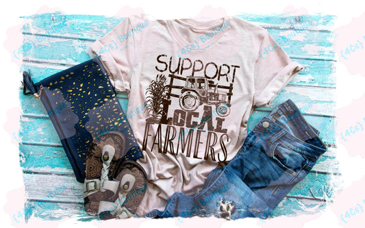 Support Local Farmers Shirt