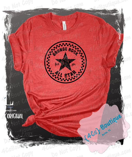 Grunge All Start Shirt